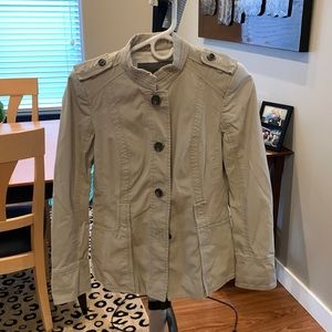 Womens small Zara jacket small, tan